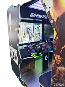 เครื่องเกมอาร์เคด <span class=keywords><strong>The</strong></span> <span class=keywords><strong>Walking</strong></span> Dead ยิงซอมบี้ <span class=keywords><strong>2</strong></span> ผู้เล่น สำหรับศูนย์รวมความบันเทิงและห้องเกม - Product Image 5