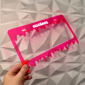 Bán Buôn Tùy Chỉnh Phổ Châu Âu USA Xe Giấy Phép Rõ Ràng Acrylic Tấm Khung Tùy Chỉnh Giấy Phép Tấm Khung - Product Image 6