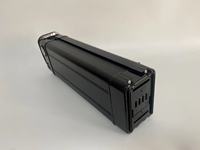 Batterie de vélo électrique BOBES KL3 Silverfish 36V-52V 12Ah/25Ah/20Ah/14Ah/13Ah pour porte-bagages arrière, BMS 60A, décharge 3C, Lithium-ion, CE