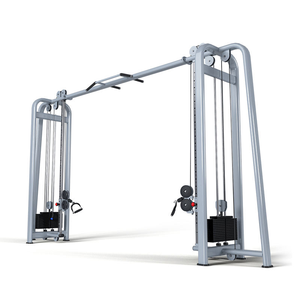 Machine de musculation robuste à câbles croisés, équipement commercial à charge de poids pour le développement des pectoraux et de la partie supérieure du corps entière - Product Image 1
