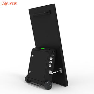 Havaalanı perakende promosyon 55 "2500 Nits Duty-Free ürün videoları döngü oynatma açık FHD taşınabilir reklam Kiosk hareketli ekran - Product Image 5