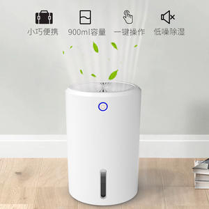 Mini déshumidificateur Aromacare 22,5 W blanc pour la maison, la salle de bain, la garde-robe, 110 V avec réservoir d'eau, arrêt automatique - Product Image 2