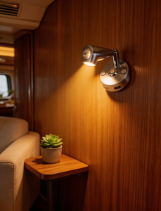 Lampada da Lettura a Striscia LED 304 con Interruttore Touch USB, Montaggio Laterale Regolabile, Adatta per Camper/Roulotte/Barche/Yacht/Casa - Product Image 5