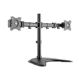 Ultradünne Monitor Stand VESA LCD TV Schreibtisch Montieren mit Standfuß