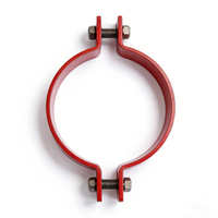 Serre-tuyau en carbone de qualité supérieure, très résistant |   Collier de serrage poli antirouille pour la protection incendie, l'industrie chimique et les systèmes de production d'énergie