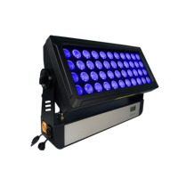 Projecteur lumineux à large faisceau de couleur RGBW, 4 en 1, 44 pièces, 10W, pour la construction en extérieur, les paysages, les arbres, scène d'architecture