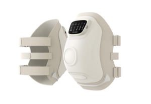 HealthPal pemijat lutut elektrik tanpa kabel, dengan sabuk kompresi panas dan getaran untuk pereda nyeri Arthritis - Product Image 6