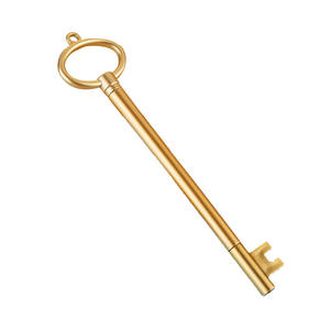 复古创意复古钥匙形0.7毫米塑料中性笔签字黑色墨水可爱小学生用品 - Product Image 5