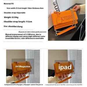 GS pour <span class=keywords><strong>Guess</strong></span> Petit <span class=keywords><strong>Sac</strong></span> Carré en Bandoulière pour Femme avec Décoration Plume Imperméable Vente Chaude en Direct du Fabricant - Product Image 2