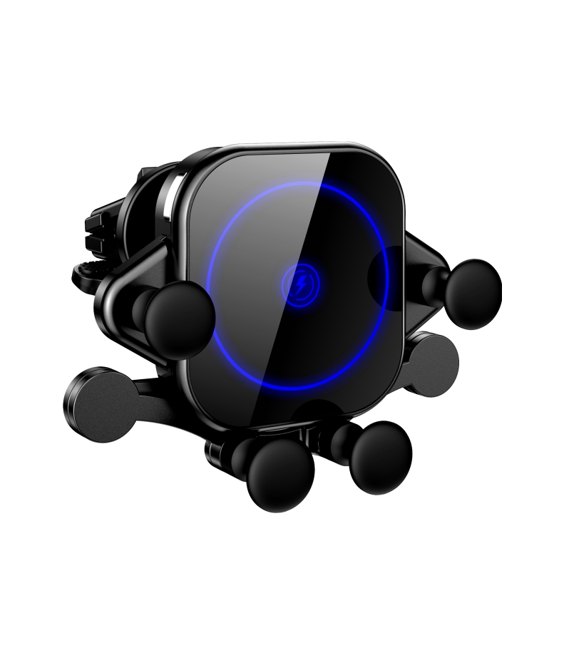 Автомобильное беспроводное зарядное устройство 15 Вт Быстрая Зарядка QI Беспроводное зарядное устройство индукционный кронштейн