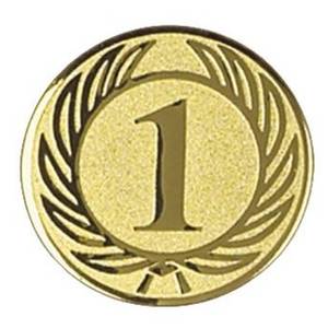Primera Placa de Oro 1, Producto D=25mm, Trofeos, Medallas y Placas - Product Image 1