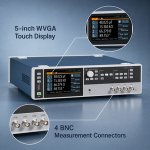 Compteur LCR Rohde & Schwarz R&S LCX pour le test de composants avec polarisation CC et contrôle à distance - Product Image 6