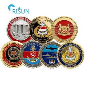Monedas Conmemorativas Personalizadas de las Fuerzas Armadas de Singapur, Recuerdos Singalenses, Moneda de Desafío Personalizada de Singapur - Product Image 1
