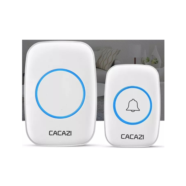 Waterproof Wireless Doorbell with 1 2 3 Receivers 60 Ringtones Chime UK EU US Plug Smart Door Bell