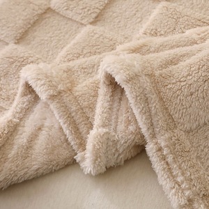 Plaid en polaire taffel 100 % polyester, super doux et chaud pour l'hiver - Product Image 4