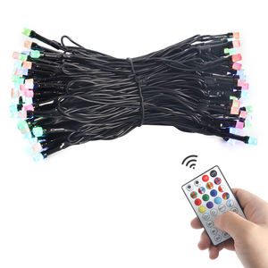 Luces LED Brillantes para Navidad, Resistentes al Agua, para Uso en Exteriores, con Enchufe Certificado por UL, para Decoración de Árboles - Product Image 1