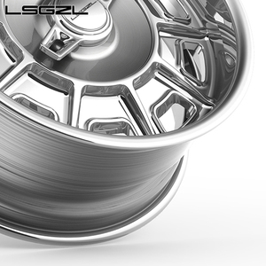 Velg Alloy Custom LSGZL Ukuran Khusus Model Staggered High 2-piece 5x114.3 20 21 22 24 26 Inch Velg Aluminium Custom - Product Image 3