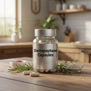 <span class=keywords><strong>Serrapeptase</strong></span> con Papaina e Bromelina in Capsule Vegetali OEM/ODM Certificato GMP/HACCP/ISO - Product Image 4