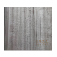 Panneau mural en PVC à grain de bois stratifié, carrelage de plafond en PVC pour faux plafond