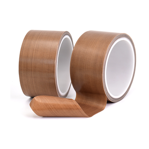 Cinta de Tela de Vidrio de Alta Temperatura con Adhesivo de Silicona, de una Sola Cara, Sensible a la Presión, para Empaquetado y Enmascaramiento - Product Image 2