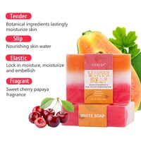 Savon Éclaircissant Corps et Visage à l'Arbutine, Gluthatione et Acide Kojique pour une Peau Lumineuse et Éclaircie