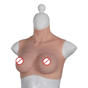 Pecho de silicona falso transgénero transexual B C D E G H Copa adulto tetas grandes pechos falsos artificiales forma de pecho de silicona Crossdress - Product Image 4