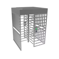 Sistema de Torniquete Biométrico Avanzado con Lector de Códigos QR, Puerta de Seguridad de Altura Completa, Verificación de Boletos, Torniquete de Altura Completa