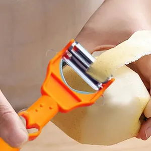 Wholesale Multi Potato Peeler Steel Fruit Slicer <b>Kitchen</b> <b>Accessories</b> Onion Tool for Home - Product Image 5