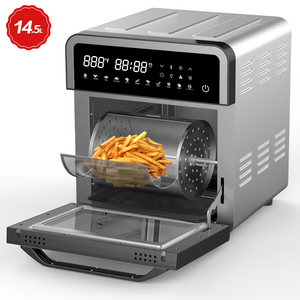 Le migliori vendite <span class=keywords><strong>sano</strong></span> senza olio friggere con grande pannello a sfioramento digitale con alloggiamento SS forno friggitrice ad aria 14,5l - Product Image 4