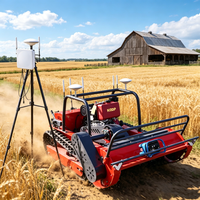 Tondeuse à gazon chenillée 4 temps diesel 1000S, fabriquée en Chine, robuste tout-terrain avec GPS intégré pour terrains accidentés et collines – Meilleures ventes