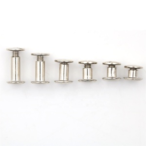 Vis personnalisées en acier nickelé/laiton, fixation <span class=keywords><strong>femelle</strong></span> et mâle Post Chicago, <span class=keywords><strong>boulon</strong></span> sexuel - Product Image 5