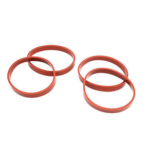 Junta del colector de admisión 49mm 52.4mm Material MVQ para Chevrolet Buick Opel Vauxhall 24455112 - Product Image 1