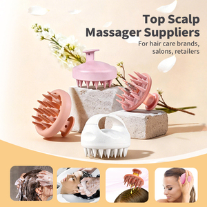 Nuevo Cuidado del cuero cabelludo, dispensador de patente duradero, cepillo de champú, cepillo para el cuero cabelludo, depurador, masajeador de cuero cabelludo, champú, cepillo para el cabello - Product Image 5