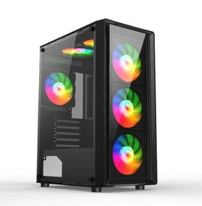 305-3 Estuche <span class=keywords><strong>de</strong></span> juegos <span class=keywords><strong>de</strong></span> vidrio Gabinete <span class=keywords><strong>de</strong></span> escritorio Gamer RGB Boitier Gamer Computadora <span class=keywords><strong>PC</strong></span> Estuche <span class=keywords><strong>Chasis</strong></span> - Product Image 6