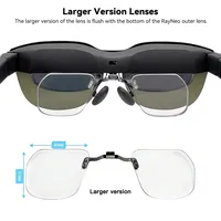 Lunettes intelligentes RayNeo Air 4/Air 4 Pro avec verres personnalisés pour la myopie, l'hypermétropie et anti-lumière bleue