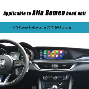 <span class=keywords><strong>Adaptateur</strong></span> CZT-AUTO sans fil Apple Carplay <span class=keywords><strong>pour</strong></span> 2018 Alfa Romeo Giulia Stelvio Mirror Link <span class=keywords><strong>commande</strong></span> <span class=keywords><strong>au</strong></span> <span class=keywords><strong>volant</strong></span> Radio Android Auto - Product Image 2