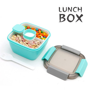 <span class=keywords><strong>2025</strong></span> nóng bán tùy chỉnh BPA-free nhựa phân vùng Hộp Ăn Trưa thân thiện với môi trường với logo - Product Image 4