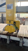 Scie à pont 4 axes ZEUS 4+2 CNC pour la découpe de pierre, machine de façonnage et de perçage de marbre, granit et carrelage, avec boîte de vitesses, roulement, pompe et moteur