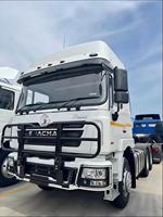 Camion tracteur Shacman X3000 6x4 d'occasion haute performance, moteur diesel Cummins, suspension pneumatique gauche pour le transport logistique