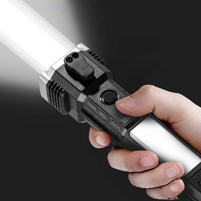 Аварийный наружный водонепроницаемый портативный 90000 люмен многофункциональный фонарик Linterna De cobeza Con Zoom