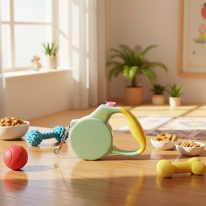 Nuovo Guinzaglio per Cani Moderno e Minimalista con Contrazione Automatica per Cani di Piccola e Media Taglia - Product Image 2