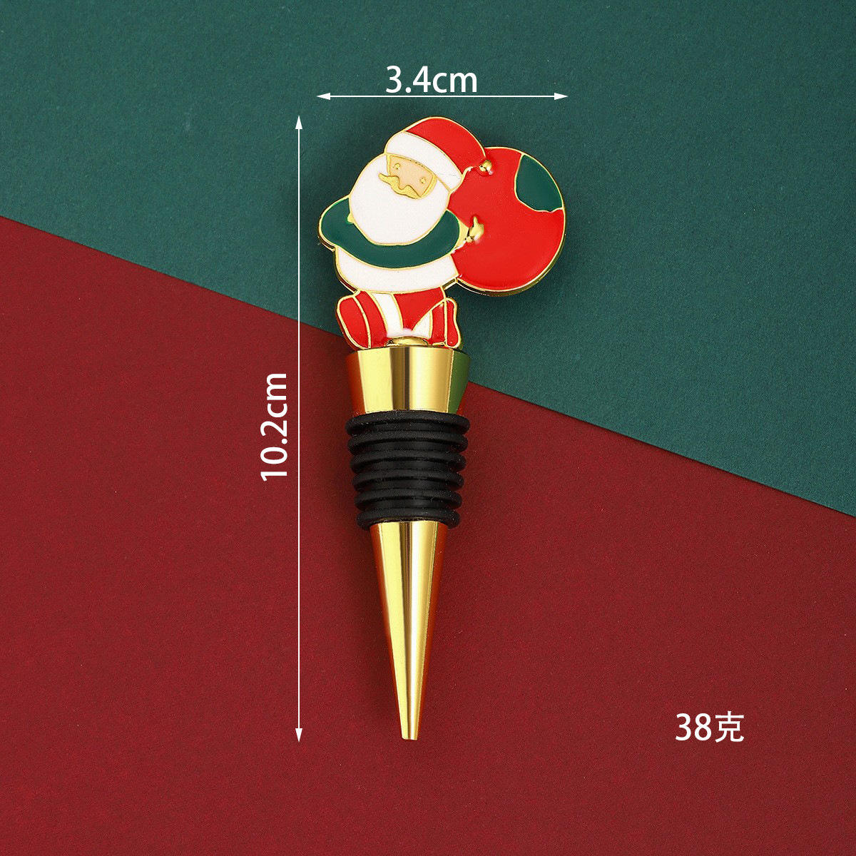 christmas wine stopper-5