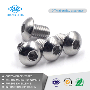 Fastener nhà sản xuất ISO 7380 Metric vòng đầu passivated/Đồng bằng thép không gỉ lớp A2/A4 QLD cap vít - Product Image 3