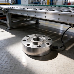 Capteur de pesage à colonne traversante, petite taille, haute précision, détection de charge par boulon pour pré-charge (Équivalent Zemic Série Industrielle 18) - Product Image 1