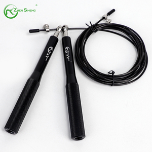 <span class=keywords><strong>Corde</strong></span> à <span class=keywords><strong>sauter</strong></span> réglable durable Zhensheng OEM, entraînement physique, poignée en aluminium, <span class=keywords><strong>corde</strong></span> à <span class=keywords><strong>sauter</strong></span> rapide - Product Image 1