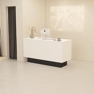 Petit comptoir <span class=keywords><strong>de</strong></span> caisse, comptoir d'accueil pour entreprise, restaurant, spa, salon, usine, mobilier moderne <span class=keywords><strong>de</strong></span> luxe à prix abordable, panneau OEM ODM - Product Image 6