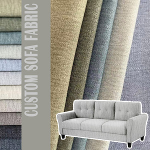 Tissu d'ameublement jacquard OEM, tissu de canapé en <span class=keywords><strong>lin</strong></span> polyester, tissu en <span class=keywords><strong>lin</strong></span> pur <span class=keywords><strong>au</strong></span> <span class=keywords><strong>mètre</strong></span> - Product Image 4