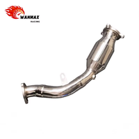 Collecteur d'échappement pour Audi A4 B8 (2008-2015) 1.8T/2.0T EA888, acier inoxydable de luxe de haute qualité, avant, améliore le débit du turbo 1