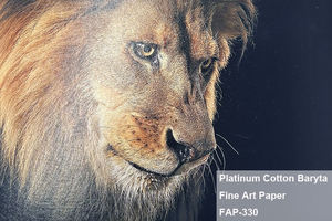 Papier d'art photo Baryta en coton platine brillant <span class=keywords><strong>A3</strong></span> de haute qualité pour l'impression à jet d'encre - Product Image 2