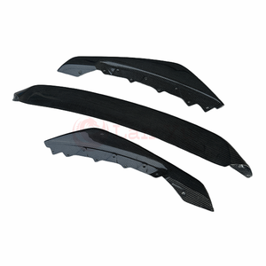 Kit de carrosserie avant <span class=keywords><strong>SVR</strong></span> modifié pour F-TYPE, pare-chocs avant, carénage avant, lèvre avant en fibre de carbone, trois pièces - Product Image 1